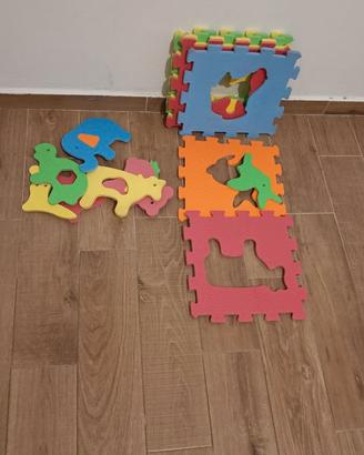 Tappeto Puzzle Morbido per Bambini