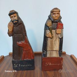 Coppia di statuette antiche
