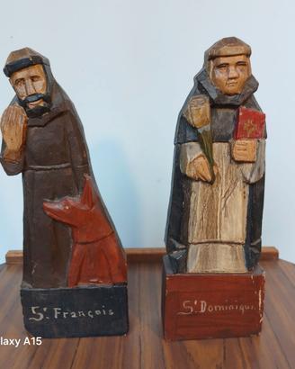 Coppia di statuette antiche