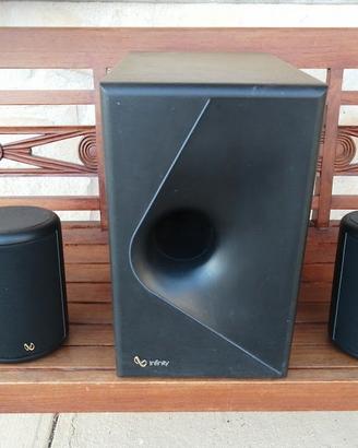 Diffusori Infinity Micro 2 e subwoofer