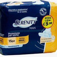 Assorbenti per uomo pacco da 12 conf. da 15 pezzi