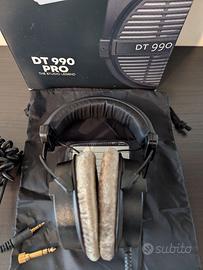 Cuffie Beyerdynamic DT 990 pro + Microfono Antlion