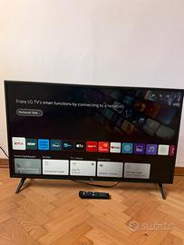 Smart TV LG 43” come nuova