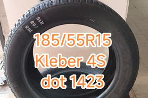 Pneumatici 185/55R15 Kleber 4s dot 1423