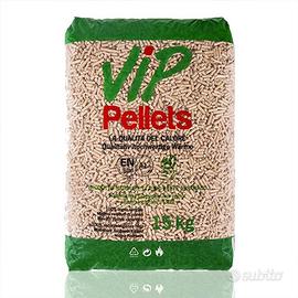 Vip Pellets Puro Abete Austriaco 77 sachi da 15 kg