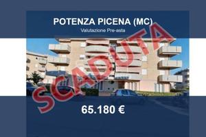 Immobile in asta di 79 m² con box auto doppio a Po