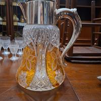 Cristallo di Boemia - Argento - Antiquariato