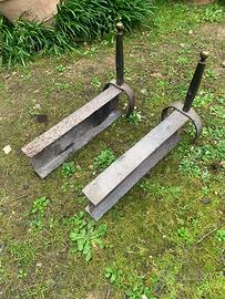 Vecchi Alari per camino