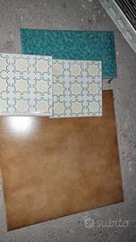 Piastrelle di diverso tipo