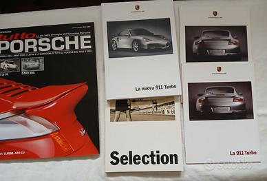 Cataloghi e rivista Porsche anni 1999-2000