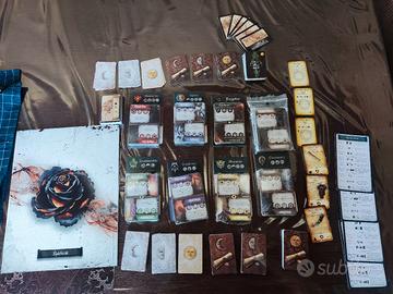 carte del gioco Black rose Wars 