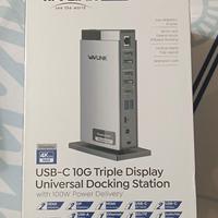 Laptop Docking Station con 3 hdmi, USB C triplo Di