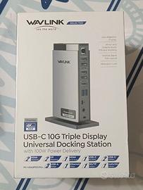 Laptop Docking Station con 3 hdmi, USB C triplo Di