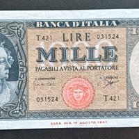 1000 LIRE 1961 q. FDS