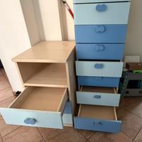 Cassettiere spaziose