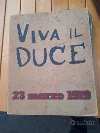 RIVISTA FASCISTA SIRONI MUSSOLINI LIBRO 1919 DUCE
