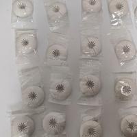 Rosette copriforo bianche per radiatori 