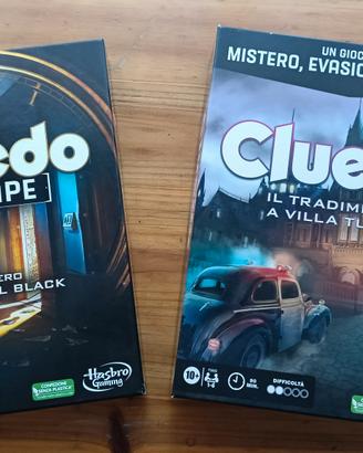 gioco in scatola Cluedo