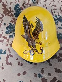 Elmetto Svizzero M18 M40 con aquila serpente (DY)