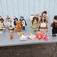 Serie di oltre 20 bambole anni 70/80