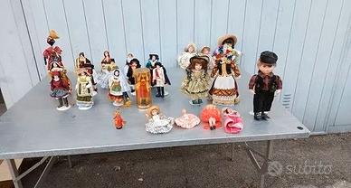 Serie di oltre 20 bambole anni 70/80