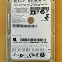 Hard disk drive fujitsu 250 gb original apple hdd