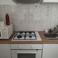 Piano cottura gas + forno + cappa aspirante