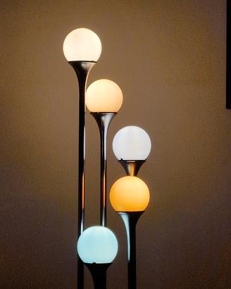 Lampada da terra a 5 luciTargetti sankey 70