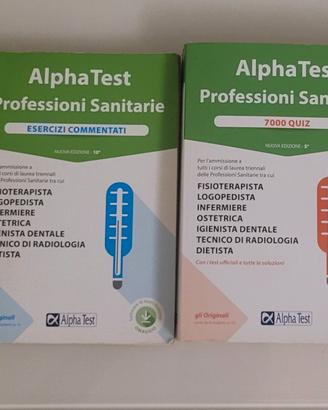 Alpha test professioni sanitarie set libri