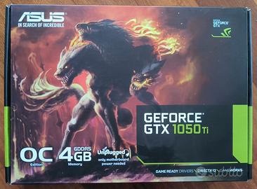 ASUS Cerberus Geforce GTX 1050Ti 4GB- Scheda video