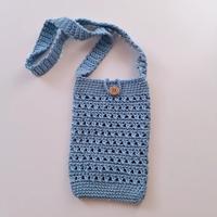 portacellulare fatto a mano,portaocchiali uncinett