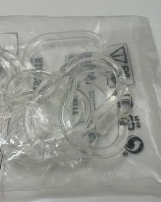 Anelli per tenda doccia IKEA trasparenti