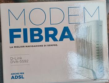 Modem Router VDSL2 VoiP wireless Fibra D-Lonk DVA