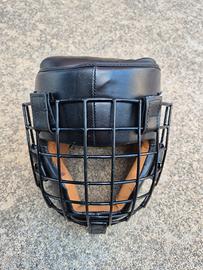 Leone casco con griglia - casco boxe