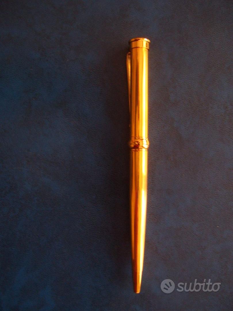 Penna A Sfera Retrattile Draeger Black & Gold Con Clip Personalizzata "Congratulazioni" In Confezione Regalo