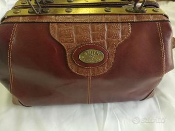 Borsa in vero cuoio-medio/grande-smith il mandrian