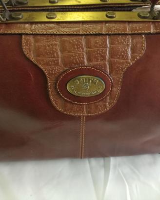 Borsa in vero cuoio-medio/grande-smith il mandrian