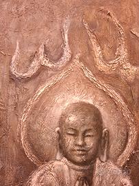 tela dipinta a mano - buddha