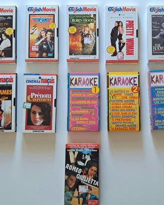 VHS originali vintage