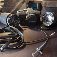 olympus om10+obiettivi 