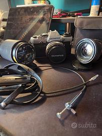 olympus om10+obiettivi 