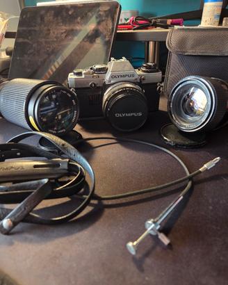 olympus om10+obiettivi 