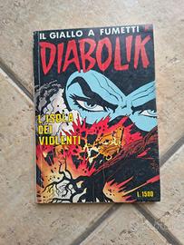 Fumetto Diabolik - L'isola dei violenti.  - Edizio