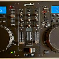 DJ GEMINI CDM 4000 CONSOLE 'ALL IN ONE'
