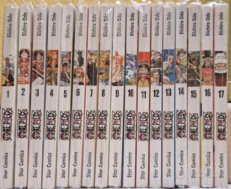 Lotto manga One Piece edizione bianca
