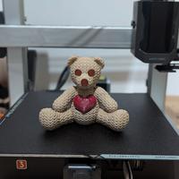 orsetto Knitted San Valentino con cuore