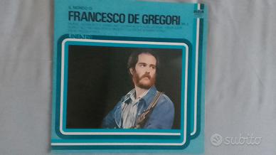 vinile 33 giri il mondo di Francesco De Gregori 