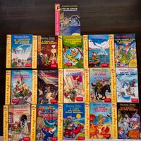 Set 16  libri Geronimo Stilton “storie da ridere"