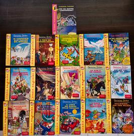 Set 16  libri Geronimo Stilton “storie da ridere"