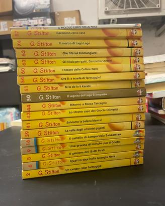 Lotto/Singoli Libri Geronimo Stilton - Prima Edizi